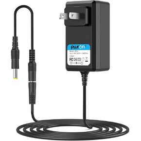 PwrON AC Adapter Power Cord for Dymo Label Manager 280 1815990 LM260P LM-280 LM360D LM420P Label Maker Printer 12V Charger Power Supply
