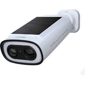 2K Solar Security Cameras Wireless Outdoor, Solar Security Camera, 2.4GHz Wi-Fi Cameras for Home Security, Continuous Power, Removable Battery, Color Night Vision,Waterproof,Works with Aleax