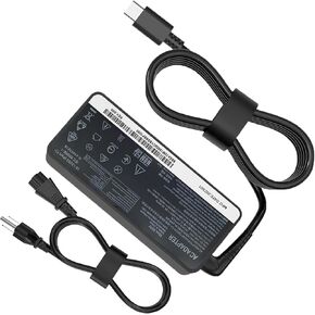 65W 45W Charger Fit for Lenovo Thinkpad E470 E480 E485 E575 E580 E585 E490 E490s E495 E590 E595 L380 L390 L480 L490 L580 L590 T480 T480s T580 T580s T490 T490s T495 T495s T590 Laptop
