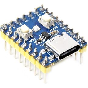 Waveshare RP2350-Zero Mini Development Board, Raspberry Pi Microcontroller Development Board, Based On Raspberry Pi Dual-core & Dual-Architecture Microcontroller, with Pre-Solder Header