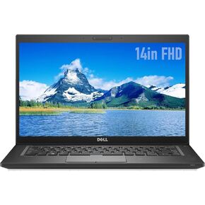 Dell Latitude 7480 Business Laptop with Backlit Keyboard, 14in FHD(1920x1080) Notebook, Dual Core i5-6300U 3.0GHz, 16GB RAM, 256GB SSD, Win10 pro (Renewed)