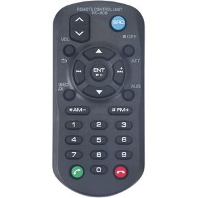 New RC-406 Replaced Remote Control for Kenwood Car Stereo KDC355U KDC-BT378U KDC-355U