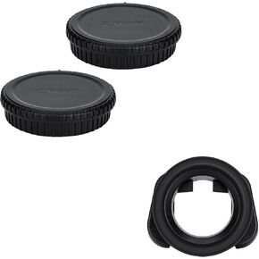 Z Mount Body Cap Rear Lens Cap Cover & DK-29 Soft Rubber Eyecup Eyepiece for Nikon Z6 III Z6 II Z7 II Z6III Z6II Z7II Z6 Z7 Z5 Mirrorless Cameras