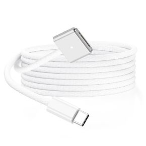 USB-C إلى Magnetic 3 شحن سريع (2 م/6.6 قدم) ، كابل USB C متوافق مع MacBook Air (15 ''/13 '' M3 2024 ، 15 "M2 2023 ، 13" M2 2022) ، MacBook Pro (16 "/14" 2023/2021)