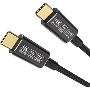 usb c to usb c cable 3.3ft Compatible with Thunderbolt 5 cable,Thunderbolt 4/3,80 Gbps usb c data transfer cable,USB 5 Cable, Supports 16K/Dual 8K usb c video cable, 240W Charging usb-c monitor cable in Kuwait