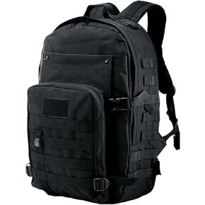 Military Rucksack Tactical Backpack 40L, Large Army 3 Days Assault Pack Bug Out Bag Army Molle Backpacks Daypack For Men Women, Heavy Duty Hiking Rucksack, Black