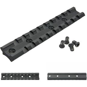 Gotical One Piece Scope Base for Break-Open Muzzleloader Rifles, Aircraft-Grade 6063 Aluminum, Matte Black Scope Base, 4 x 1½ Inch Screws and Wrench Included