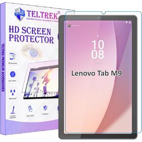 2 Pack Screen Guard Designed For Lenovo Tab M9, Barnes & Noble Nook HD+ 9 inch, NOOK 9" Lenovo Tablet (2024) Nano Fiber Tempered Glass Screen Protector