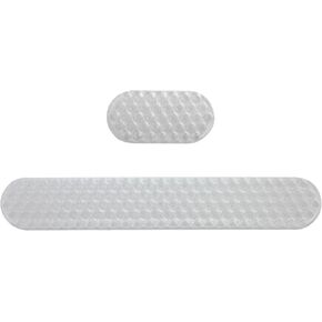 MOSISO Gel Wrist Rest Support for Mouse Pad&Keyboard Set, Ergonomic Massage Keyboard&Mouse Pad Set, Non-Slip Base Pain Relief&Soft Cooling Gel Computer Easy Typing Pad for Home/Office, Black