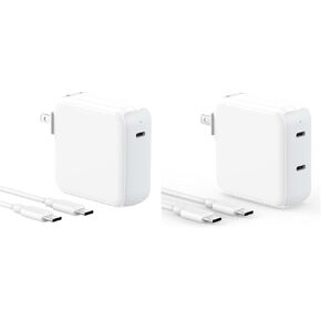 70W USB C Charger +67W Dual Port USB C Power Adapter for MacBook Air MacBook Pro