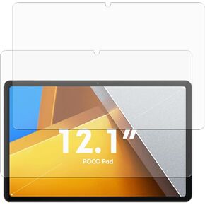 Screen Protector for Xiaomi Poko Pad 12.1 inch Tablet,Tempered Glass Film Anti-Scratch High Touch Sensitivity,2 Pack.