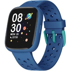 Smart Watch for Kids No Phone لا حاجة إلى تطبيق ، 1.83 "ساعة متتبع اللياقة مع عداد الخطى ، عداد الخطوة ، معدل ضربات القلب/نوم ، IP68 مقاوم للماء ، ألعاب الألغاز للبنات من أجل الأطفال 5-12