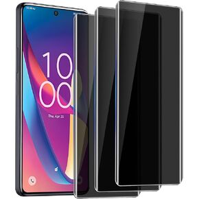 (3 عبوة) لـ TCL 50 XL (2024)/ واقي شاشة الخصوصية ، و 9 ساعات مضادة للتجسس ، فيلم زجاجي مقسى ، مضاد للخلع ، ودود الحالات.