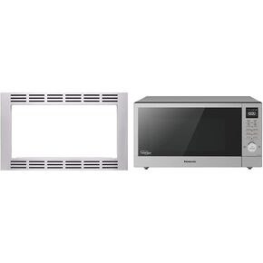 Panasonic 27" Microwave Trim Kit for Panasonic 1.6 cu ft Microwave Ovens – NN-TK722SS (Stainless Steel) & NN-SD78LS Microwave Oven, 1.6 cft, Stainless Steel
