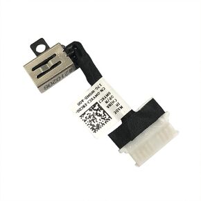 Zahara DC Power Jack Cable Charging Port Connector Plug Replacement for Dell Inspiron 7501 7500 7590 / Vostro 7500 7501 0MYXCJ MYXCJ 450.0KG02.0021 450.0KG02.0011 450.0KG02.0021 (Black)
