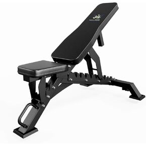 MAJOR FITNESS Adjustable Weight Bench, 1300LBS Capacity, 32 Positions for Strength Training, Bench Press, and Full-Body Workouts for Home or Garage Gym