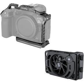 SMALLRIG R5 Mark II Cage + External Cooling System with Dual-Speed Modes
