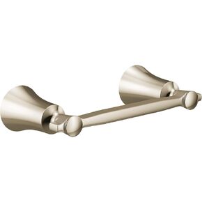 Moen YB0308CH Pivoting Double Post Toilet Paper Holder, Chrome