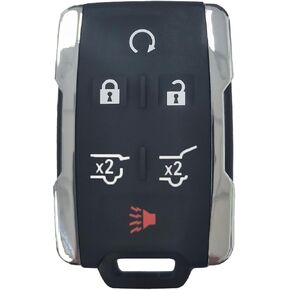 Key Fob Replacement Keyless Entry Remote Fit for Chevy Tahoe Suburban 2015-2020 GMC Yukon/Yukon XL 1500 2500 2015 2016 2017 2018 2019 2020 Car Key Remote Control 13577766 13577767 84540864 315 Mhz