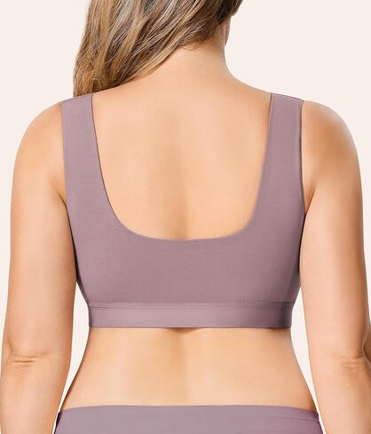 BRABIC Front Closure Bras for Women Post Surgery Compression Mastectomy Surgical Support Wireless Full Coverage Bra in Kuwait