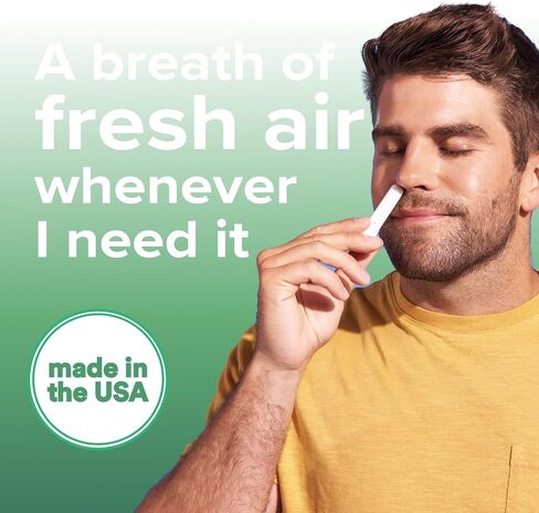 Boom Boom Nasal Stick (4 Pack) | Boosts Focus + Enhances Breathing | Provides Fresh Cooling Sensation | Aromatherapy Inhaler Made with Essential Oils + Menthol (Mint, Wintermint, Tropical, Lavender) in Kuwait
