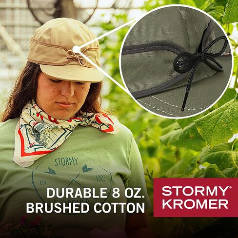 Stormy Kromer The Field Cap, Men's Baseball Cap with Pulldown Earband, Cotton Canvas Outdoor Hat for Sun and Wind Protection in Saudi Arabia