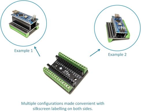 Breakout Board BoB Expansion Adapter for Microcontroller (Nano, NTEA-SM) in Saudi Arabia