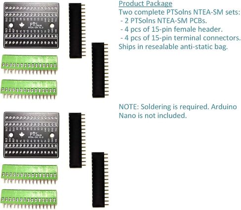 Breakout Board BoB Expansion Adapter for Microcontroller (Nano, NTEA-SM) in Saudi Arabia
