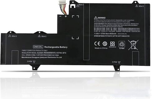 OM03XL 863280-855 863167-171 863167-1B1 HSTNN-IB70 HSTNN-IB7O HSTNN-1B70 OMO3XL 0MO3XL Battery LAPTOP مع HP ELITEBOOK X360 1030 G2 13.3 (49mm) in Saudi Arabia