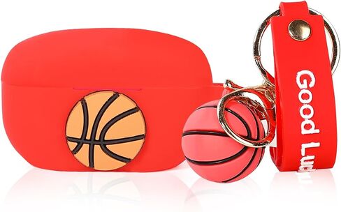 Case for Sony WF-1000XM5 Earbuds with Doll Lanyard Carabiner, SiliconeSilicone Cute Cover Protective Shockproof with Multiple Cartoon Styles of Design for Man Woman in Saudi Arabia