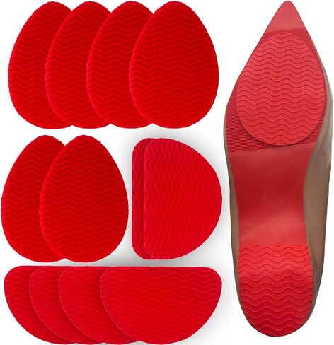 Non-Slip Shoe Pads,Adhesive Shoe Grips, Sole Protectors for High Heels (Black 6pairs) in Kuwait