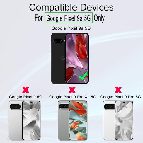 Ibywind Screen Protector For Google Pixel 9 Pro XL 5G 6.73"[2 Pack], 9H Hardness Tempered Glass, With 1Pc Camera Lens Protector, Bubble Free. in Saudi Arabia