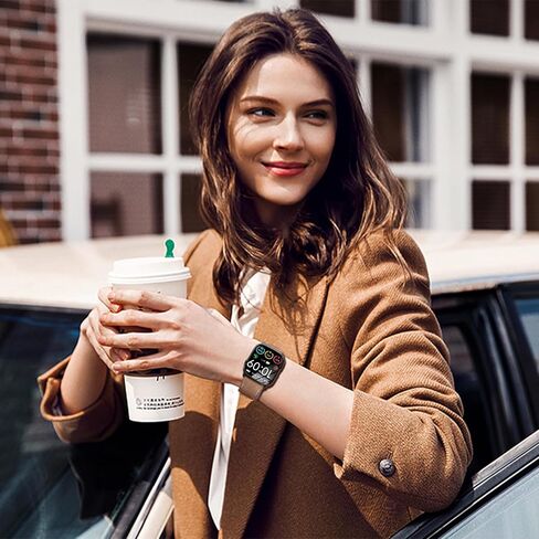 Bands Compatible with IDW13/IDW16/IDW19/IDW21/IDW25/IDW26 Smart Watch Band,22mm Leather Bands for Fitpolo/gloryfit/aeac/TOOBUR/ENOMIR/Gydom/Veryfit/Faweio IDW19 Smartwatch in Kuwait