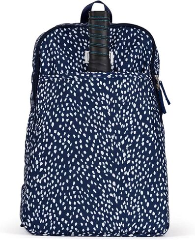 Ame & Lulu Drop Shot Stylish Pickleball Bag | Padded Straps, Zip Closure, Interior/Exterior Pockets | Adjustable | Water Resistant in Kuwait