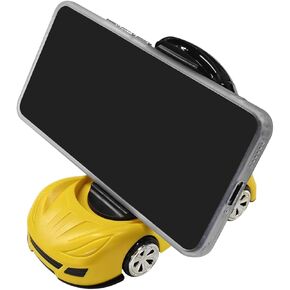 Cool Sports Car Phone Holder Mount, Stable Anti-Slip Car Dashboard Phone Holder, 360° Rotatable Desk Phone Stand for iPhone, Android Smartphone, GPS Devices (Black)