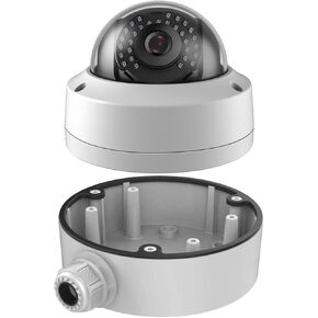 DS-2CD2183G2-I 8MP IP PoE Dome Camera, 2.8mm Lens, 3-Axis, WDR, IP67, IK10, H.265+ Compatible with Hik Vision IP Camera NVR System, Bundle with CB110 DS-1280ZJ-DM18 LTB347 Conduit Base