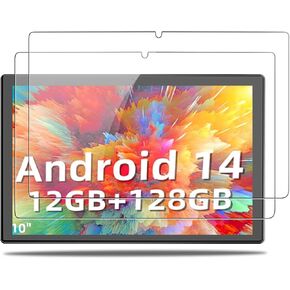حامي الشاشة لـ Fivahiva P30 10.1inch ، الزجاج المقسّر HD ، صلابة 9H ، خدش ، مضاد للأصفر ، واقي فيلم زجاجي مقسى لـ Fivahiva P30 10.1inch tablet [2 Pack]