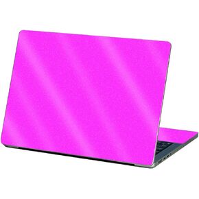 MightySkins Glossy Glitter Skin Compatible with Apple MacBook Pro 14" (2021) - Solid Hot Pink | Protective, Durable High-Gloss Glitter Finish | Easy to Apply and Change Styles | Made in The USA