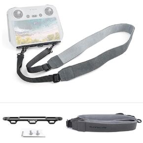 CAPART Hand Free Lanyard for DJI RC/RC 2 Controller, Compatible DJI Air 3 2 2S | Mini 4 Pro Mini 3 Pro | Mavic 2 3 Classic Pro Drones, Neck Strap with 3-Hook Bracket (for DJI RC/RC 2)