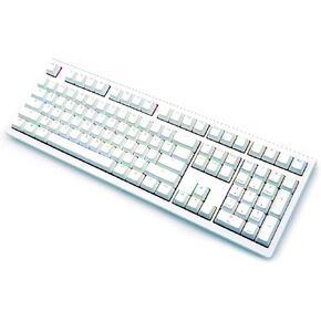 Ducky White Seamless Backlit 108 Key OEM Profile PBT Keycap Set
