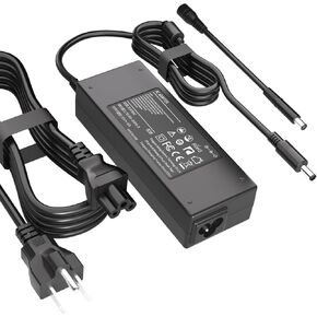 90W AC Adapter for Dell Optiplex Micro 5070 3070 5090 3080 9020 7050 7010 7040 3050 3040 3020 3090 7060 7070 Micro Desktop Power Supply Cord Compatible with Dell Inspiron 7706 7506 Charger