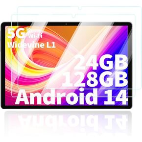 Screen Protector for HISORL T901 Android 14 Tablet 10 inch Tablets,Anti-Scratch 9H Hardness Touch Sensitive 2.5D Rounded Edges Bubble Free Easy to Install,2 Pack.