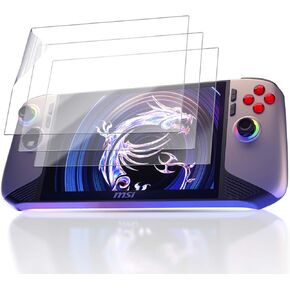 3 pack Screen Protector for MSI Claw 8 AI+ A2VM Handheld Game Console, Clear, Flex Film, Case Friendly,for MSI Claw 8 AI+ A2VM,HD Clarity