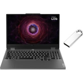 Lenovo LOQ 15.6" Gaming Laptop FHD 144Hz | AMD Ryzen 7 7435HS(Beat i7-13620H) | NVIDIA GeForce RTX 4060 | Backlit | 32GB RAM DDR5 | 1024GB SSD | Windows 11 Home | Bundle with 64GB USB Flash Drive