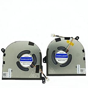 استبدال وحدة المعالجة المركزية الجديدة +GPU مروحة تبريد Dell Precision 5550 XPS 15 9500 9510 2020 سنة 009RK6 0DJH35 0CN1MT EG50050S1-CG00-S9A EG50050S1-CG30-S9A NS75C00-19F10 ND75C59-20D23 DC5V DC5V