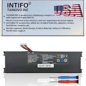 46.74Wh PF4WN-03-17-3S1P-0 Laptop Battery Compatible with Walmart Motile M142 HPFS01 HPFS02 KINGBOOK U43E1 U43S1 U45A1 U45A2 U45E1 U45S1 U47S2 U47T1 Mechrevo S1 S2 Air PF4WN-00-13-3S1P-0