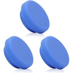 3PCS 5 Gallon Water Jug Cap, Reusable Silicone 55mm Water Bottle Snap Caps No Spill Top Cover Anti-Splash No Leak Convenient Easy to Install