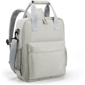 Haimont Insulated Cooler Backpack with Adjustable Dual Compartment, Lunch Wine Cooling Bag for Beach, Work, Picnic, Men Women, 15 Can