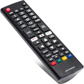 AKB75095307 Replacement IR Remote Control fit for LG TV 43UJ6560 49UJ6500 55UJ6540 55UJ6300 60UJ6050 70UJ6570 55SJ8000 OLED55B7A