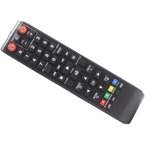 Replaced Remote Control Compatible for Samsung BD-FM51C BD-HM59C BD-JM51 BD-JM57C/ZA BD-JM57ZA BD Blu-Ray DVD Disc Player
